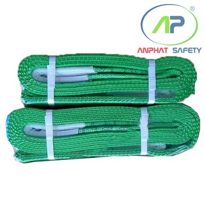 KR-Cáp vải cẩu hàng Eastern Hàn Quốc 2 tấn, 3 mét (bản 50 mm)